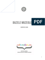 Bazele Muzeologiei - Suport de Curs - Update