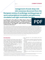 European Heart Journal Provides Guidance on Diagnosis and Management of Deep Vein Thrombosis