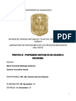 Práctica 14 Lab. Fisicoquímica.