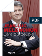 Mélenchon, Jean-Luc-L'Ere Du Peuple-Fayard (2014)