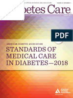 ADA Standards of Medical Care in Diabetes 2018