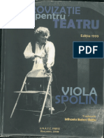 Viola Spolin - Improvizatie Pentru Teatru