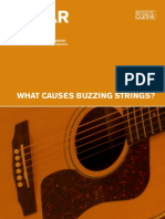 Guitar Guru: What Causes Buzzing Strings?