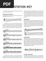 Music Notation Key