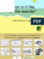 What Is It Like at The Seaside?: Click On The Sun To Open The Book