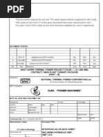 HP Bypass Valve Data Sheet