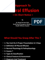 Emergency Medicine Approach to Pleural Effusion