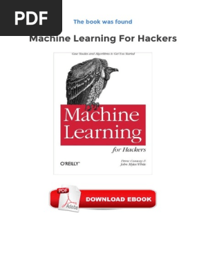 machine learning for hackers