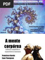A Mente Corporea - Seminario 1 0