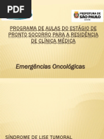 Aula de Emergencias Oncologicas