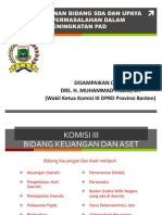 Dinas PU Pak Faizal Air Permukaan Komisi III DPRD Banten