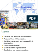 Anti-Globalization - Another Type of Globalization: Yingxia Hou Peng Chen