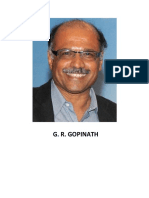 G. R. Gopinath - Founder of India's first low-cost airline