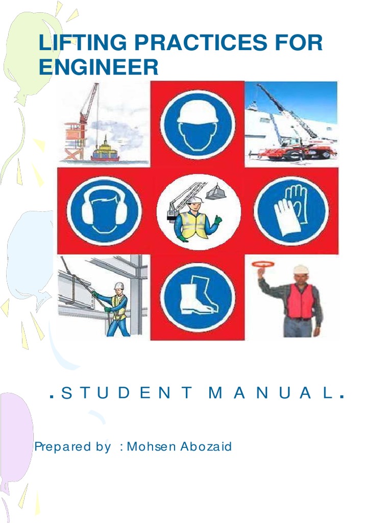 Lifting and Rigging Safety Manual | PDF | Crane (Machine) | Rope