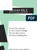 Unshakable V.1