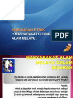 Masyarakat Pluralistik Alam Melayu