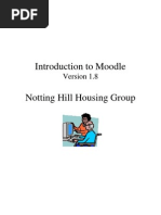 Moodle v1.8 Introduction