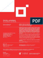 Certifikacija Proizvoda - SCERT - 3169