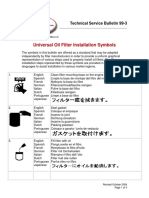 FMC-Universal Oil Filter Installation Symbols