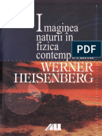 Werner Heisenberg - Imaginea Naturii in Fizica Contemporana PDF