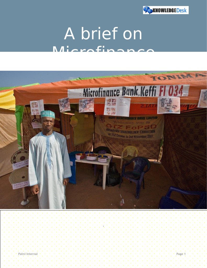 Understanding Microfinance in India | PDF | Microfinance | Grameen Bank