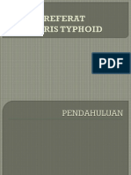 Referat Febris Typhoid