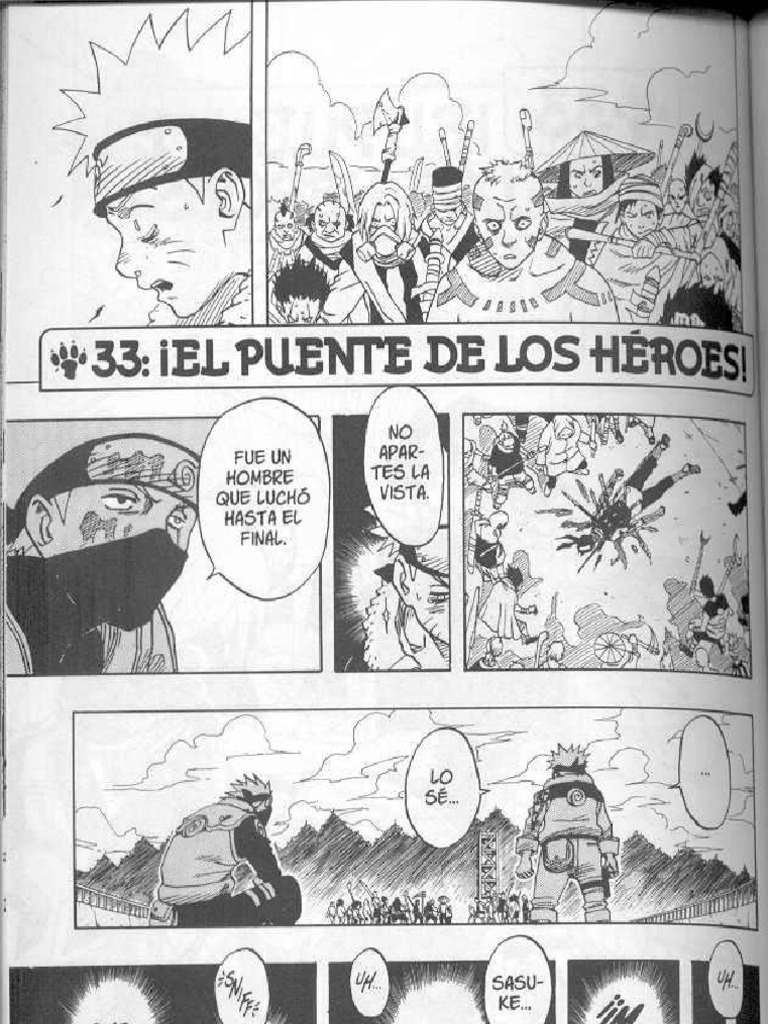 Capitulo 33 Naruto | PDF