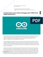 Analog Output Pada Arduino Menggunakan PWM (Pulse Width Modulation) - CodePolitan