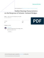 Effect of Lead Rubber Bearing Characteristics On T