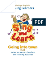 Going Into Town: Notes For Parents/teachers and Learning Activities