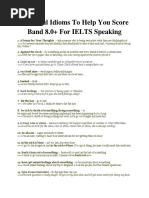 25 Useful Idioms To Help You Score Band 8.0+ For IELTS Speaking.docx