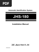 Jhs-180 Installation Manual