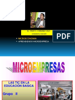 APRENDIENDO MICROEMPRESA - Dr. FREDY CARRANZA VILLA - ECONOMISTA