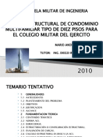 Presentación - CALCULO ESTRUCTURAL DE EDIFICIO MULTIFAMILIAR PARA EL COLEGIO- marco teorico