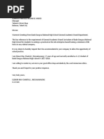 Application Letter For Ojt Students Behavior Modification Cognition