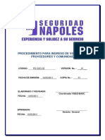 (Pd-Gso-32) Procedimiento para Ingreso de Visitantes PDF