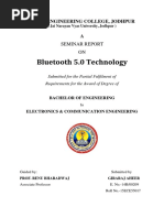 Seminar Final Report Bluetooth 5.0