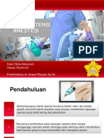 Teknik Hipotensi Anestesi