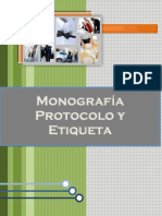 Monografía Protocolo y Etiqueta