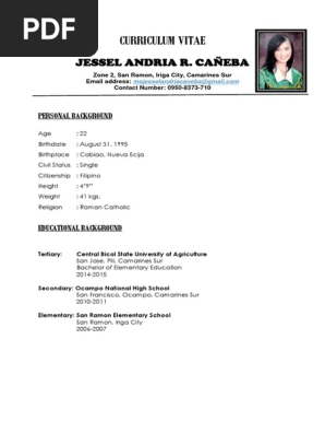 Curriculum Vitae