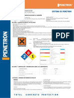 MSDS Penetron