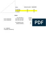 4 X 4 Angle Beam Calculation