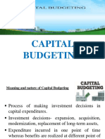 Capital Budgeting