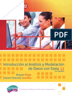 Introducción Al Análisis y Modelación de Datos Con Stata 12 en Español (Rojas y Gordillo)