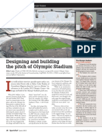 Designing and Building The Pitch of Olympic Stadium: Facility&Operations - 2012 Olympic Games