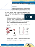 Translation of Statistical Vocabulary (1)