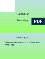 Holocaust Terminology