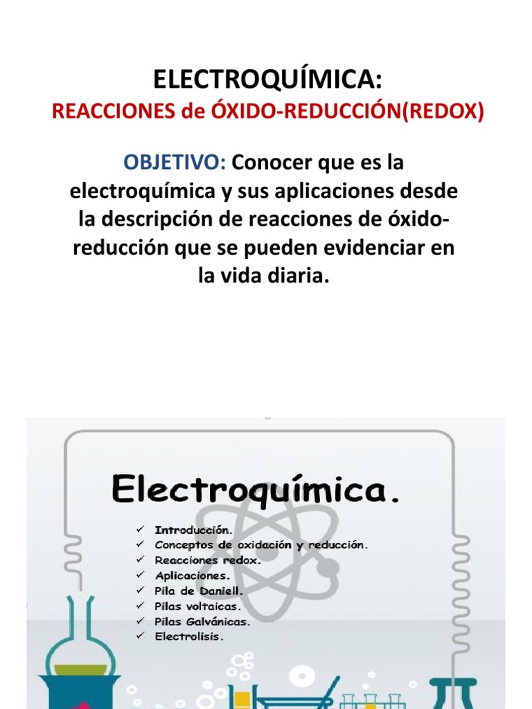 Aplicaciones De Las Reacciones Redox En La Vida Cotidiana