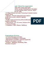 Case - Lijjat Papad-About The Organization: Organizational Structure