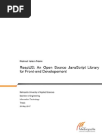 ReactJS An Open Source JavaScript PDF